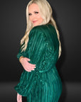 Plus Size Emerald Jumpsuit -clearance