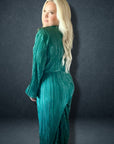 Plus Size Emerald Jumpsuit -clearance