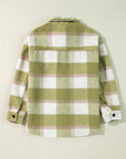 Wren Buttoned Flap Pockets Baggy Shacket