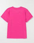Plain Crew Neck Tee