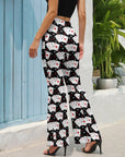 Vegas Casino Gambling Flare Pants