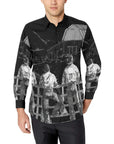 Sepia Cowboy Ranch Long Sleeve Button Up Arena Shirt