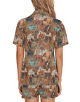 Cowboy Country Women's Western Pajama Set