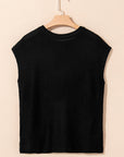 Jemma Sweater Tee with Side Slits
