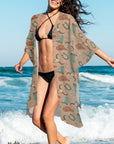 Totally Western Duster Kimono Coverup