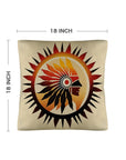 Native Sun Throw Pillow Case Made in America