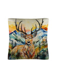 Watercolor Buck Hunting Pillow Case Made In America