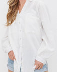 The Lisette Puff Sleeve Top
