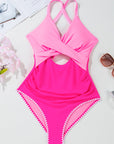 Nina Ric Rac Trim One Piece Swimsuit