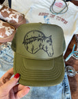 Desert Horse Trucker Hat