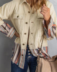 Lyla Button Up Corduroy Jacket