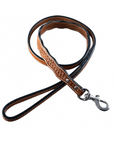 Light Oil Leather leash 4' x 1" wide
