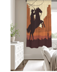 Desert Cowboy Curtains 52"x63" (2-Piece) Made in America