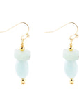 Drops of Blue Amazonite Drop Earrings