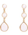 Drops of Pink Opal Earrings