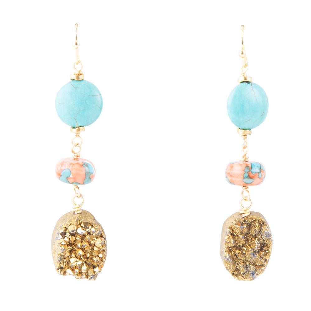 Druzy Drops Earrings