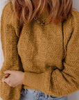 Aria Edge Balloon Sleeve Sweater
