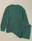 MERRY Long Sleeve Top and Shorts Set