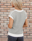 Simone Loose Fit Knitted Sweater Vest