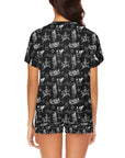 Ranch Life Women's Western Top and Short Pajama Set