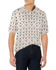 Turquoise Longhorn Polo Style Shirt