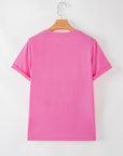 Plain Crew Neck Tee