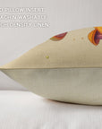 Retro Mushrooms Pillow Case Made in America
