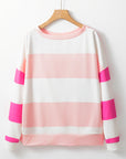 Iris Striped Long Sleeve Top