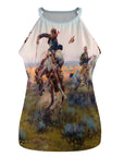 Vintage Western Cowboy Women's Tank Top