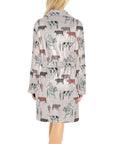 Cattle Drive Women's Western Bath Robe