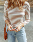 Mia Striped Long Sleeve Top