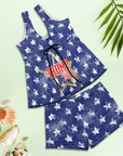 Trump Maga Tankini Top Shorts Set