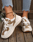 Abigail Lace Up Breathable Sneakers