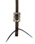 AJ Tack Day Workers Series Single Rolled Ear Headstall