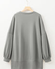 Sequin Happy Halloween Long Sleeve Top