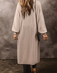 Daniela Pocket Long Knitted Cardigan