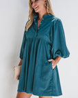 Charlie Corduroy Button Dress