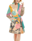Baha Ranch Retro Pop Western Bath Robe