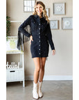 Fringe Western Mini Dress