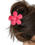 2 Pack Flower Hair Claw Clip
