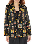 Vintage Cowgirl Collage Western Blazer