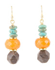Earth Rocks Smoky Quartz Earrings