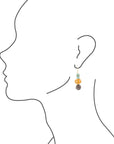 Earth Rocks Smoky Quartz Earrings