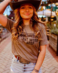 Eat More Beef Western Graphic Tee