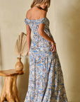 Bria Off Shoulder Maxi Dress