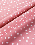 Marlowe Polka Dots Ruffle Flutter Sleeve Frilled Neck Blouse