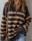 Adeline Stripe Oversized Sweater