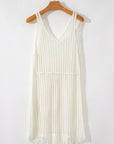 Allie Crochet Fishnet Beach Cover Up