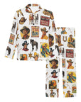 Vintage Cowboy Collage Western Pajamas