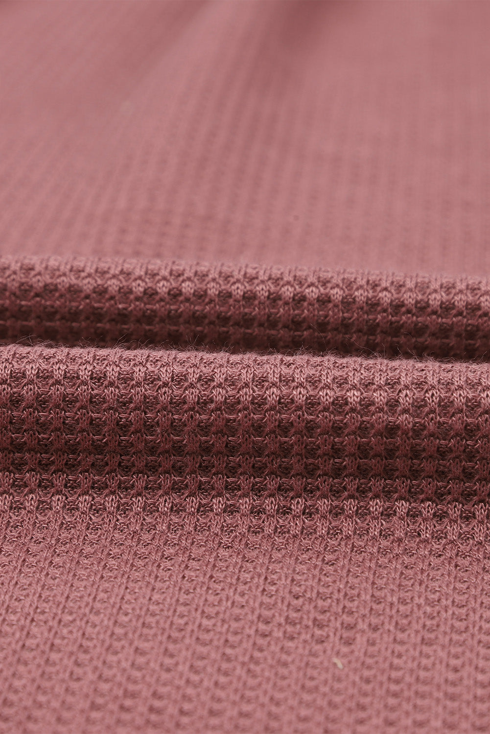 Hallie Square Neck Puff Sleeve Waffle Knit Top